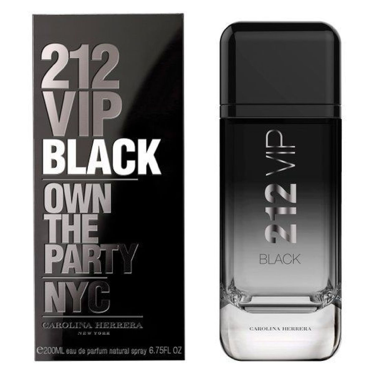 212 Vip Black Carolina Herrera Perfume Masculino Eau de Parfum 200ml