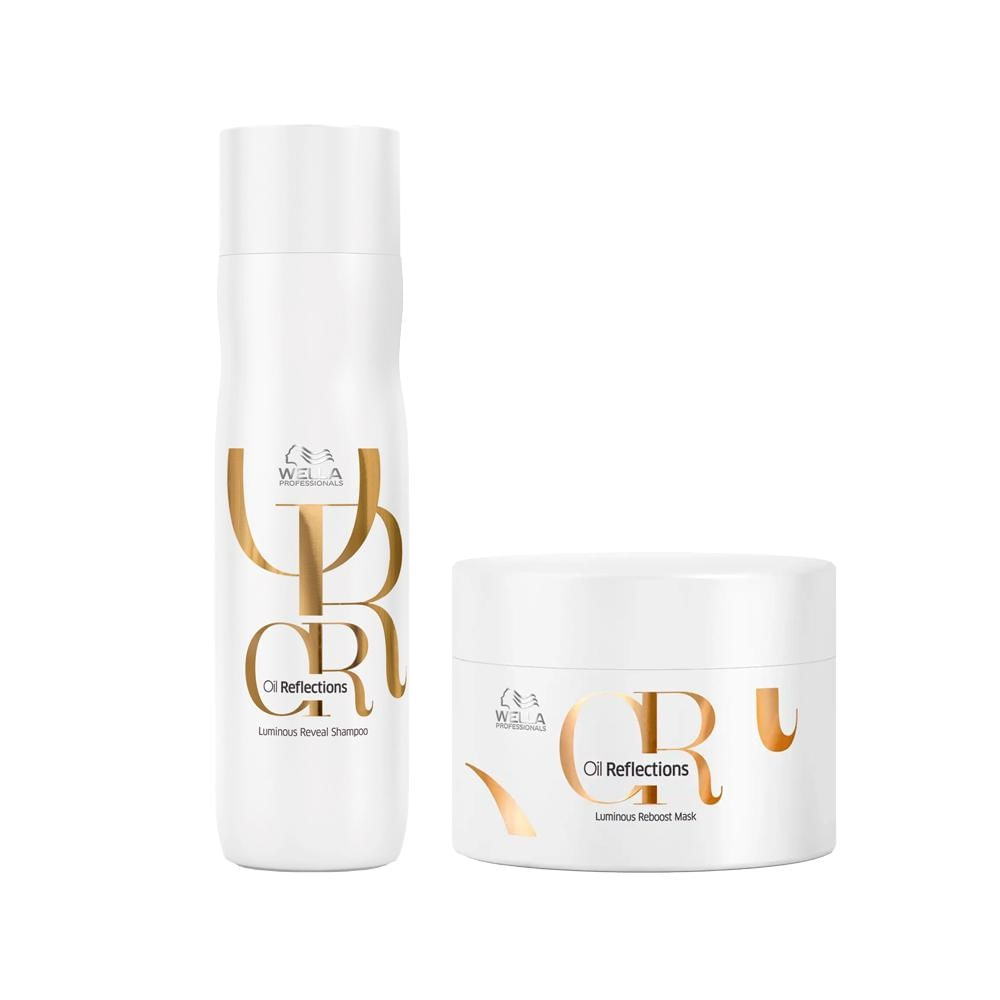 Kit Wella Oil Reflections - Shampoo e Máscara