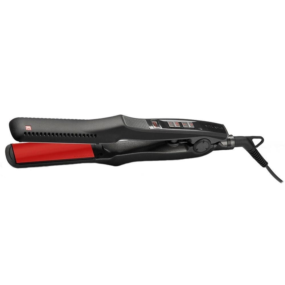 Chapinha/Prancha Alisadora Profissional Milano Nks Argan Ml-800 Biv Cor Preto 110v/220v