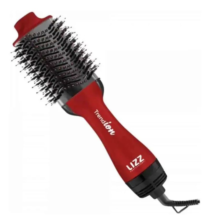 Escova Modeladora Secadora Lizz 3x1 127v Trend Ion Preto JF9000A
