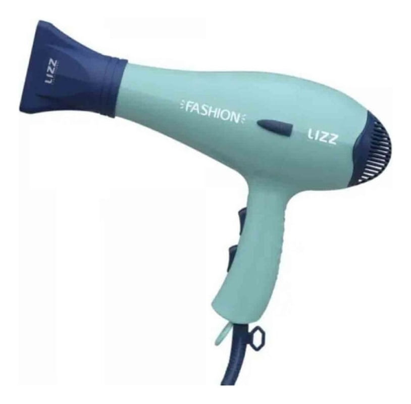 Secador De Cabelos Lizz Profissional 2000wt Ceramic Ion 110v ST4400 Verde