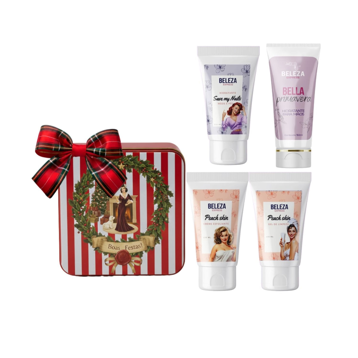 Kit Presente Special Edition 4 hidratantes Beleza Express