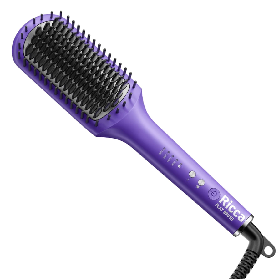 Ricca – Flat Brush Escova Alisadora
