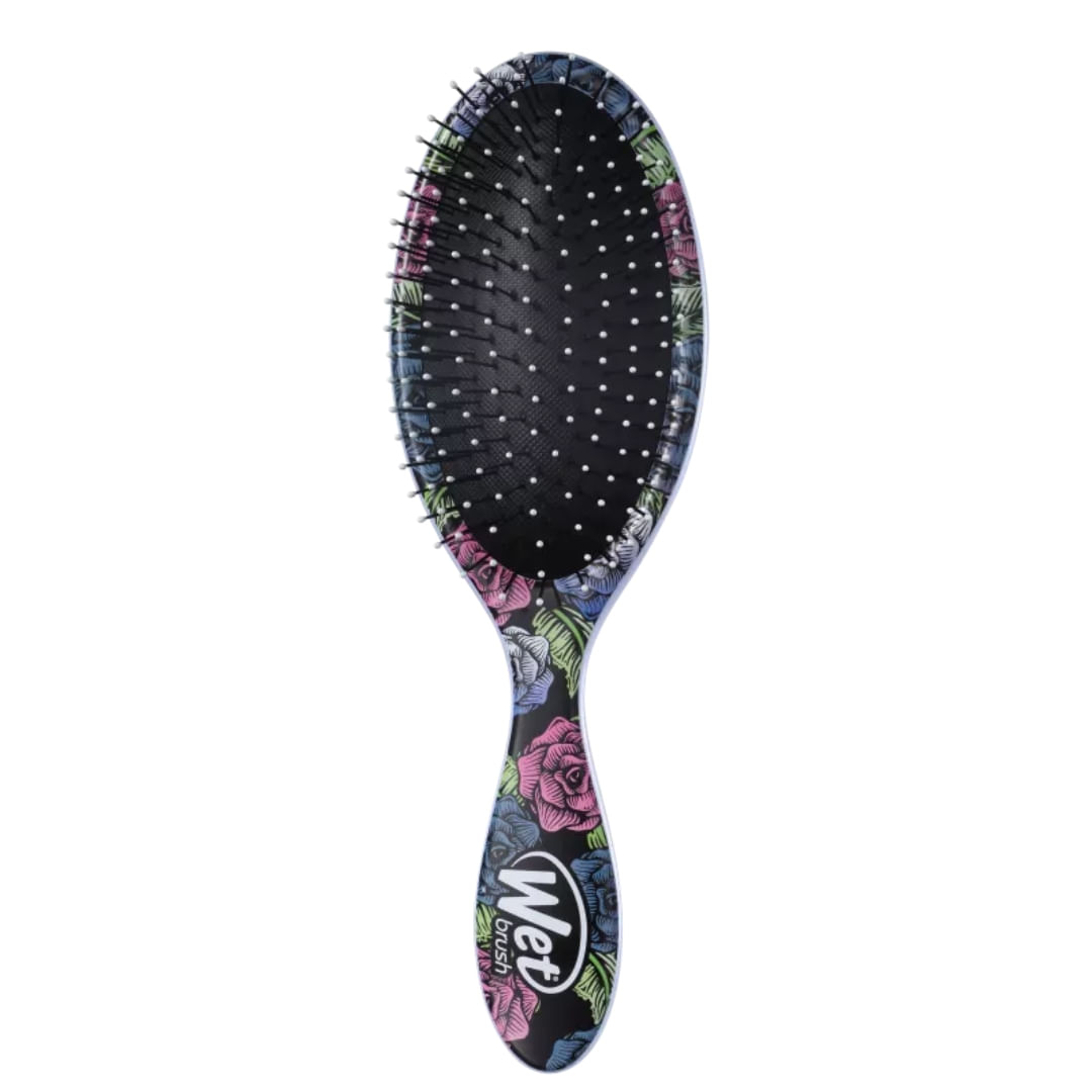 Wet Brush - Escova Oval- Caveira Roxa