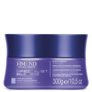 Amend Specialist Blonde - Máscara Matizadora - 300g Menor preço em Amend Specialist Blonde - Máscara Matizadora - 300g
