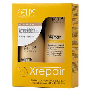 Felps XRepair Duo Home Kit - Shampoo + Condicionador Menor preço em Felps XRepair Duo Home Kit - Shampoo + Condicionador