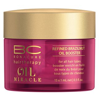 Potencializador de Tratamento - Schwarzkopf BC Bonacure Oil Miracle Brazilnut Booster - 15x 1ml Menor preço em Potencializador de Tratamento - Schwarzkopf BC Bonacure Oil Miracle Brazilnut Booster - 15x 1ml