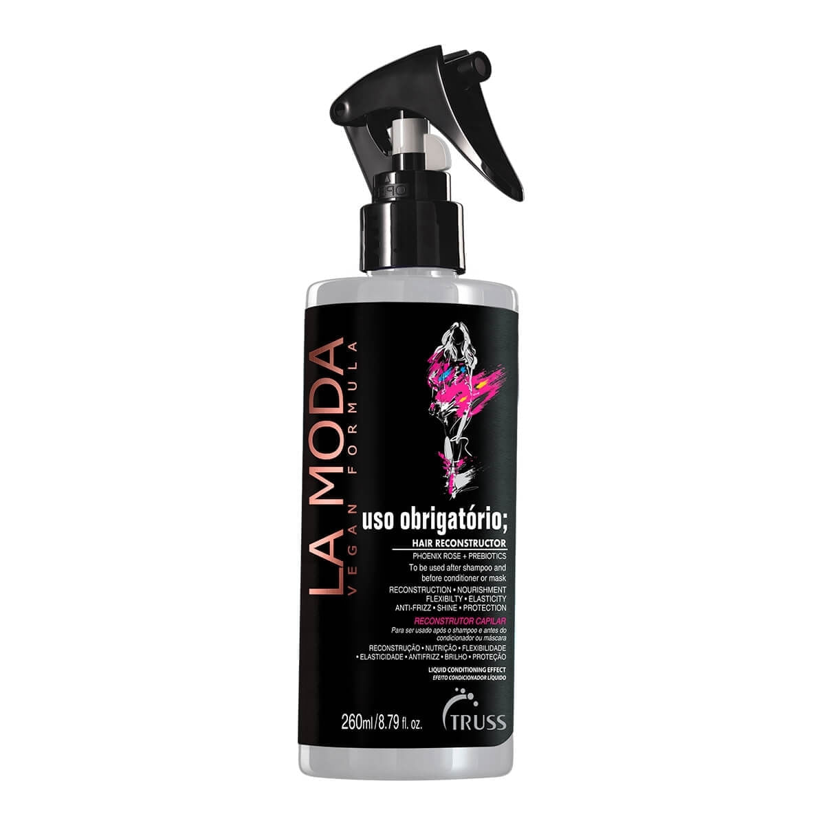 Reconstrutor Capilar La Moda Truss Spray 260Ml