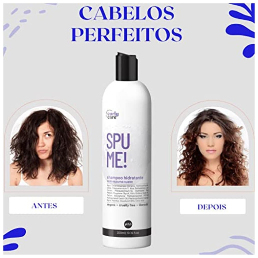 Shampoo Hidratante Spume 300mL- Curly Care