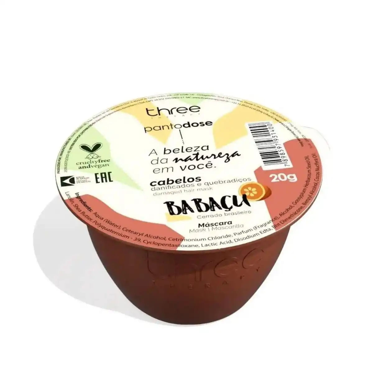 Máscara Pantodose Babaçu Pantovin 20G