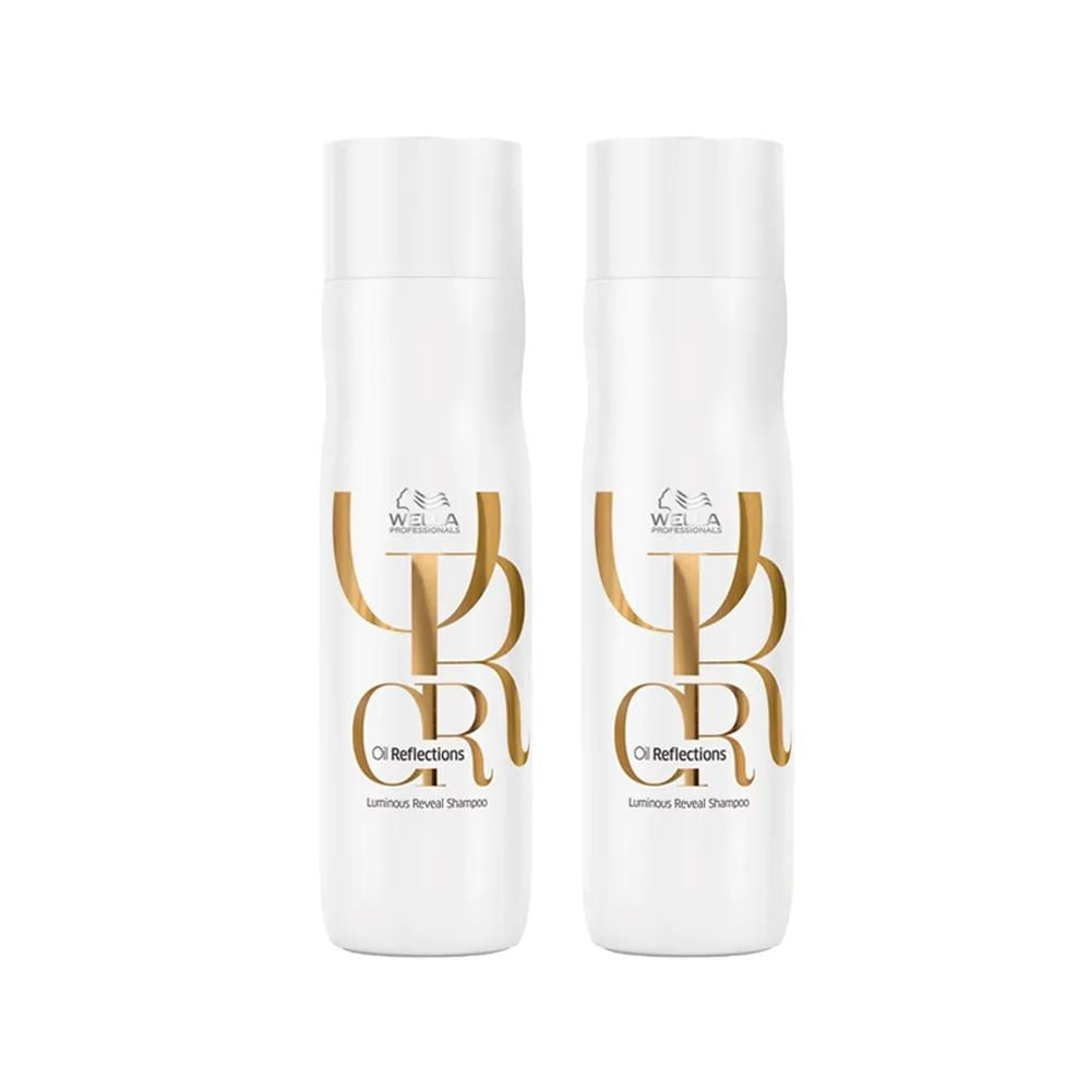Wella Oil Reflections Shampoo 250ml - 2 Unid