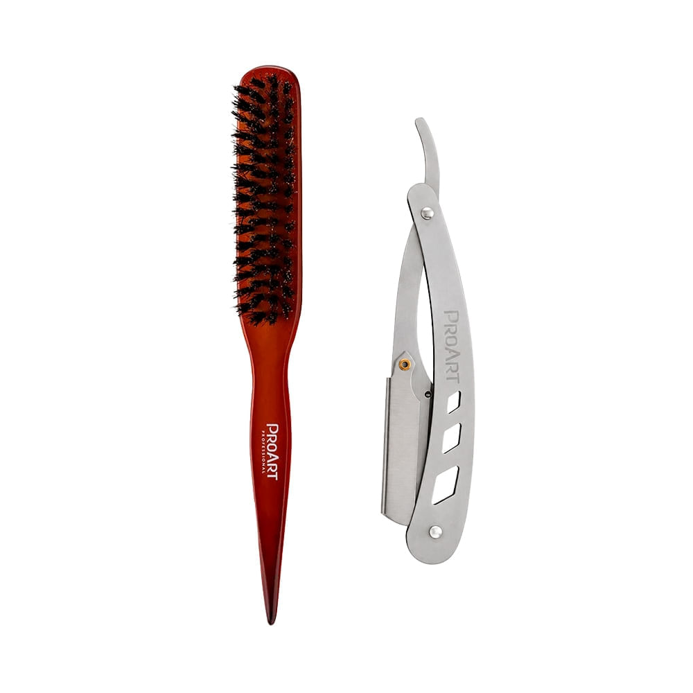 Kit Navalhete Inox + Escova de Acabamento - ProArt