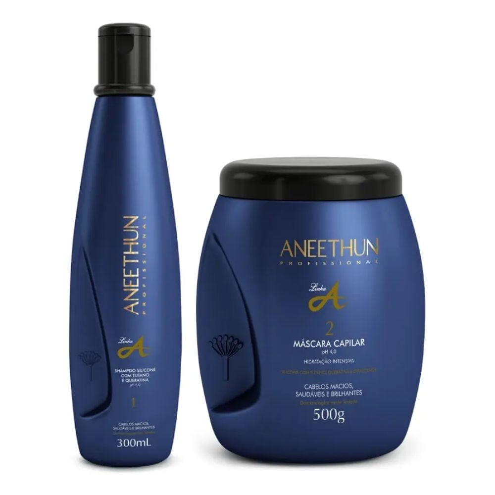 Kit Shampoo + Máscara Aneethun Linha A