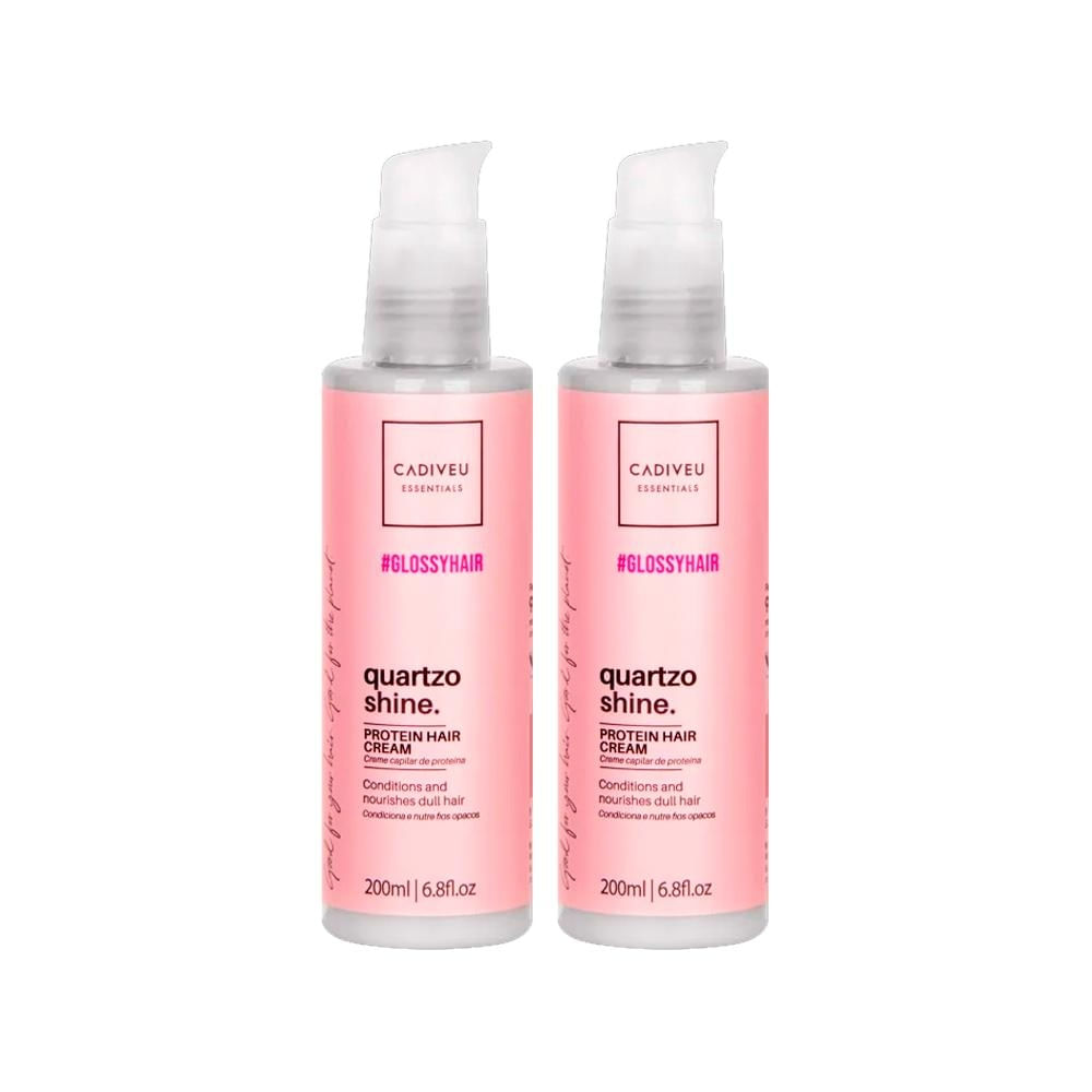 Kit Cadiveu Quartzo Shine Proteína Brilho (2 Unidades)