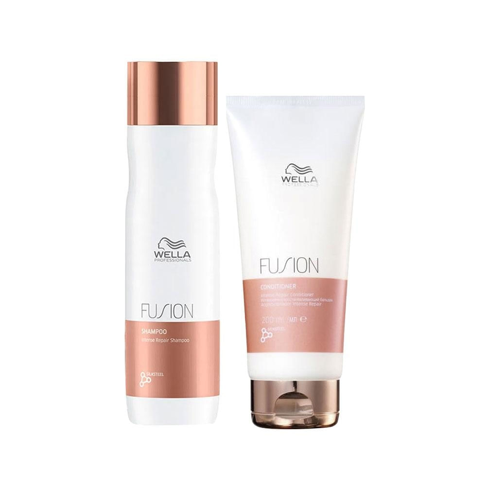 Kit Wella Professionals Fusion - Shampoo e Condicionador