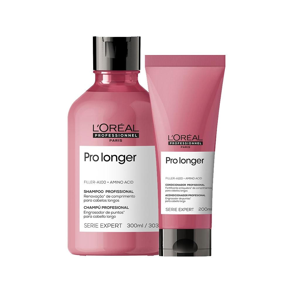 Kit L'Oréal Pro Longer Shampoo e Condicionador 200ml