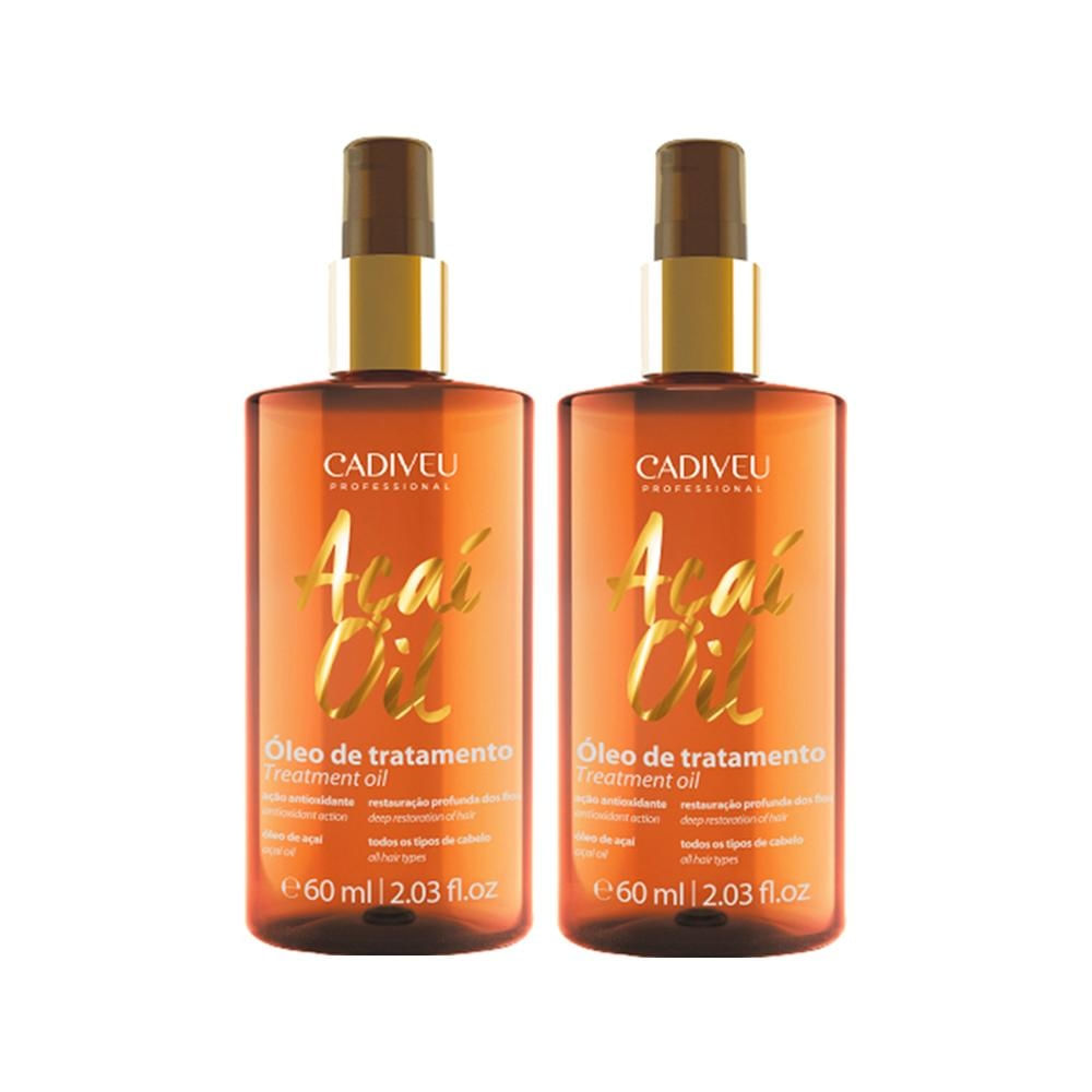 Kit Cadiveu Açaí Oil Óleo Capilar 60ml (2 Unidades)