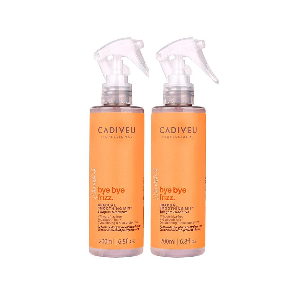 Kit Cadiveu Bye Bye Frizz Leave-In Selagem 200ml (2 Unid)