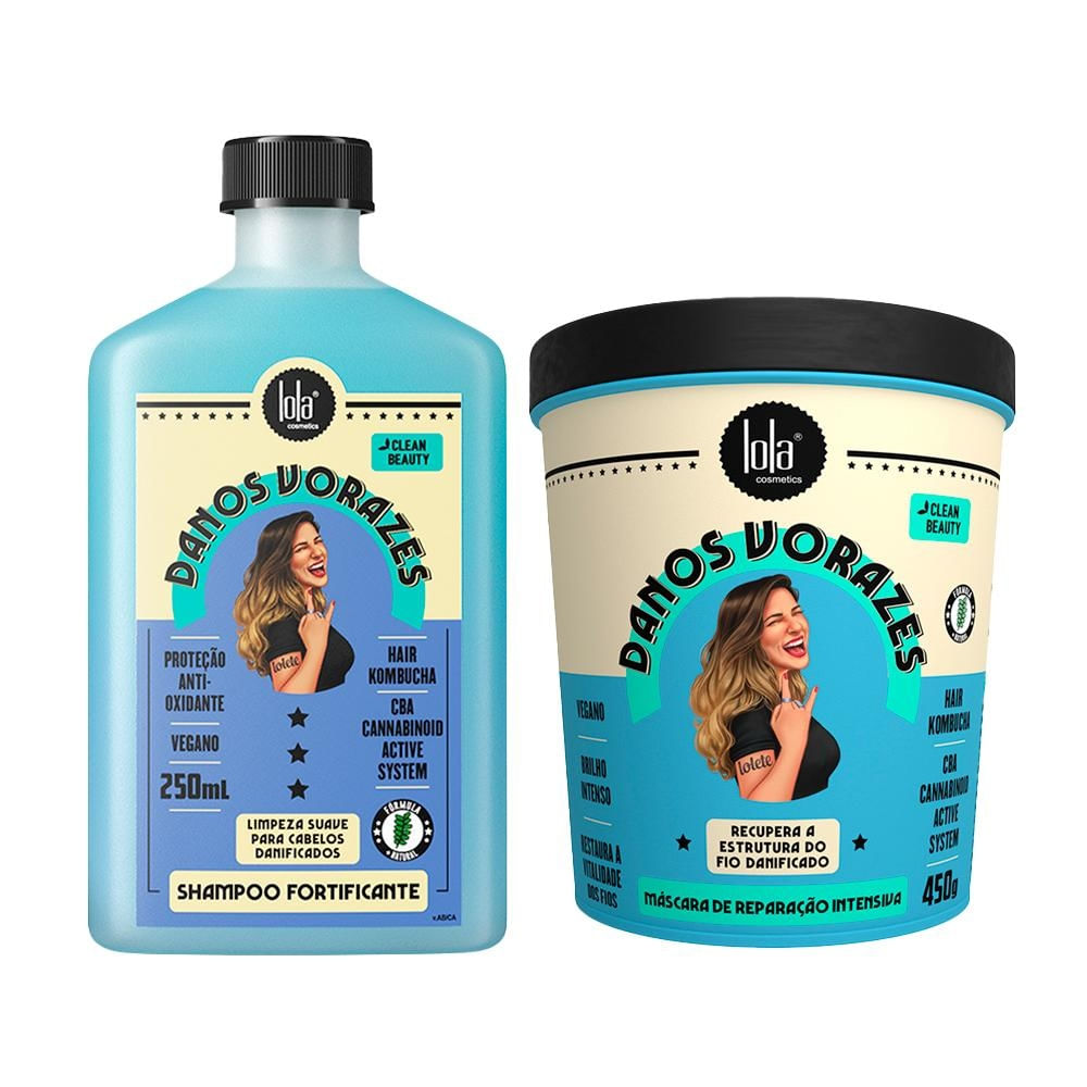 Lola Danos Vorazes Shampoo e Máscara