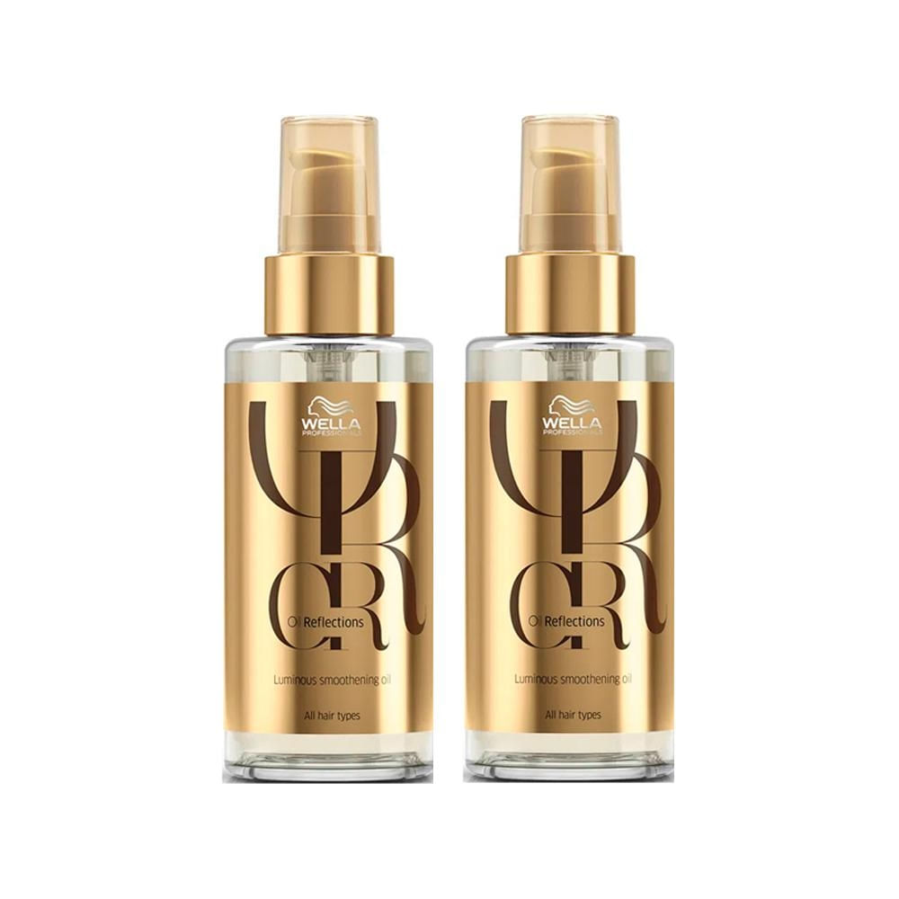 Wella Oil Reflections Óleo 100ml - 2 Unid