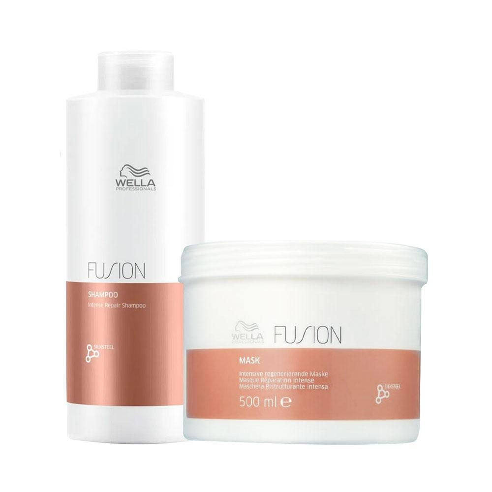 Wella Fusion Shampoo e Máscara