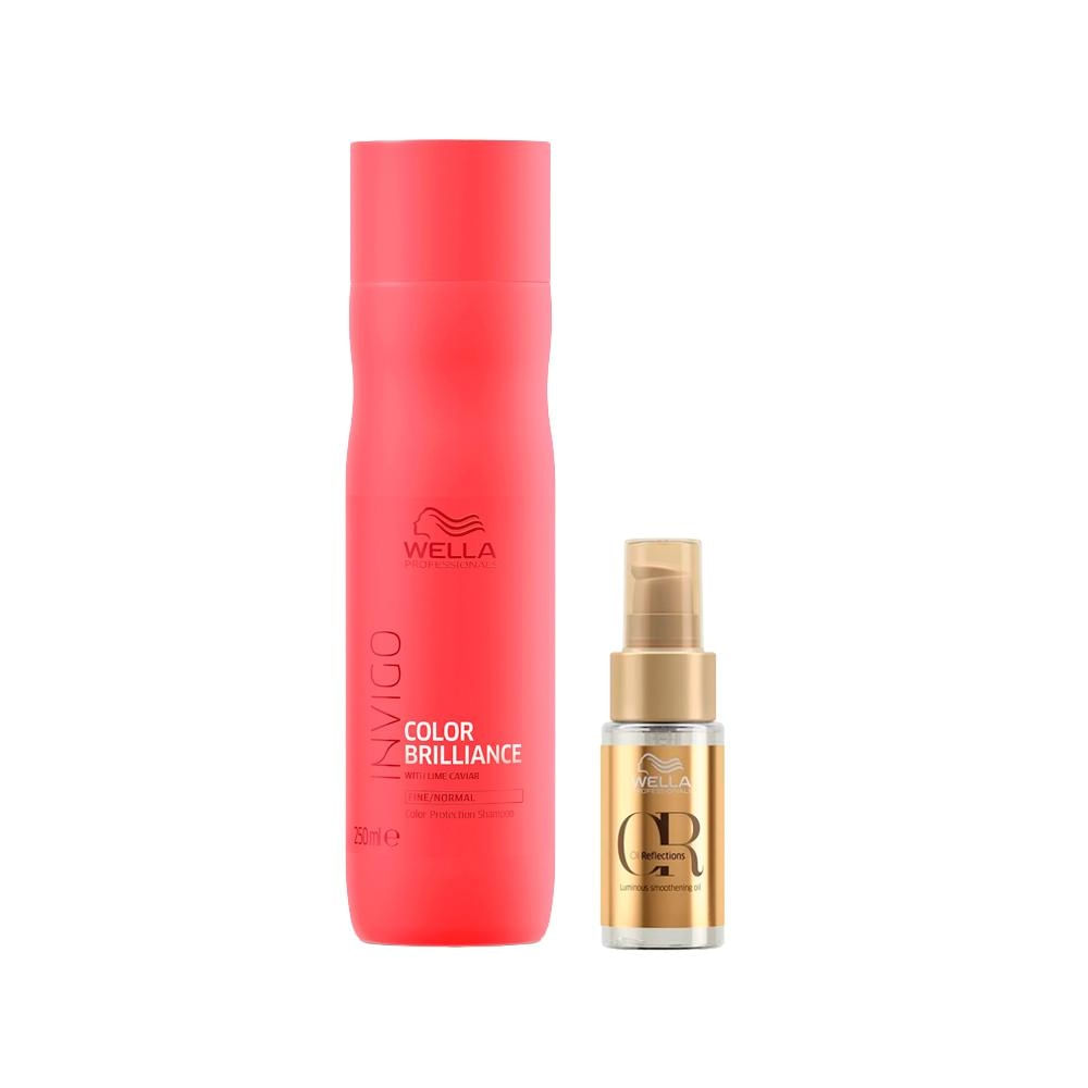 Wella invigo Color Brilliance Shampoo e Óleo