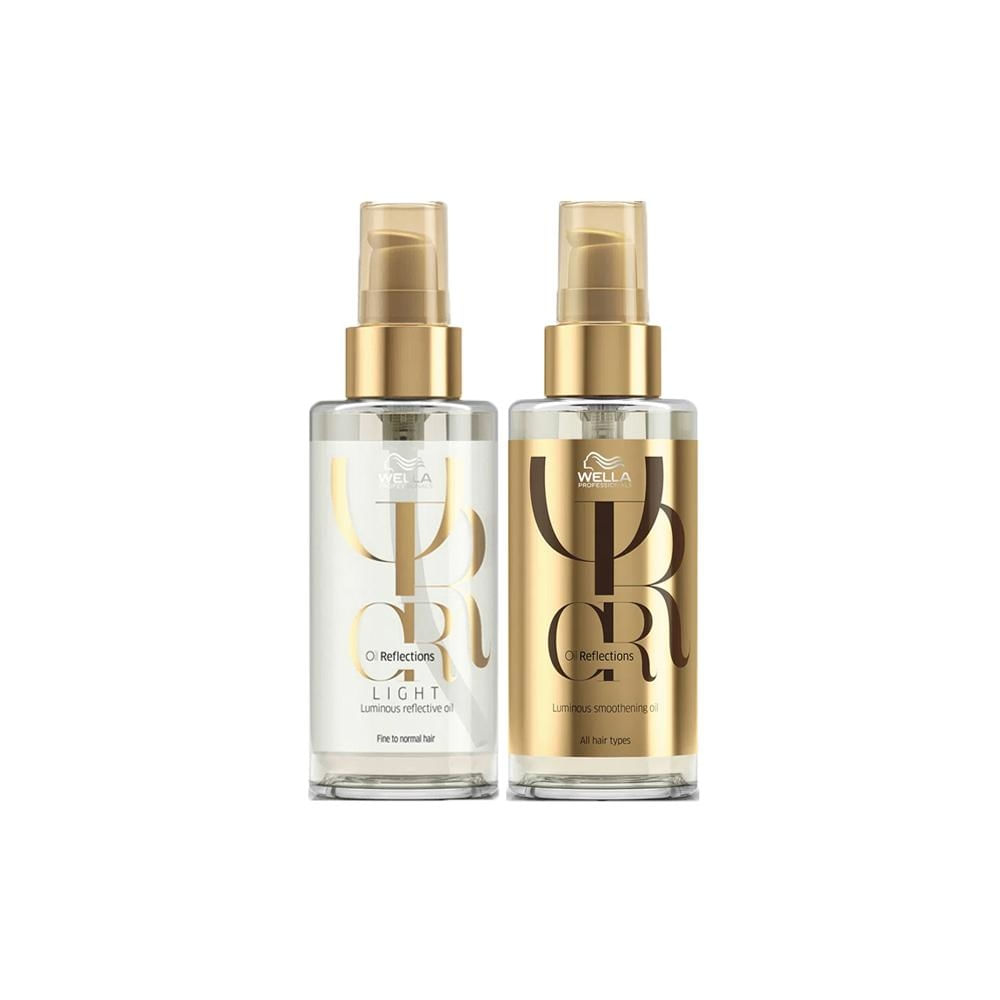Kit Wella Oil Reflections - Óleo Capilar e Óleo Light