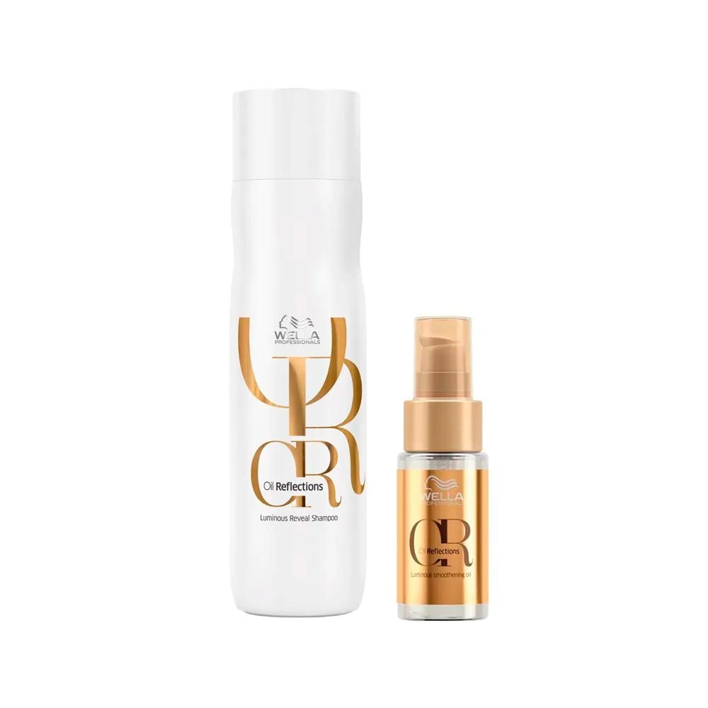Kit Wella Oil Reflections - Shampoo e Óleo