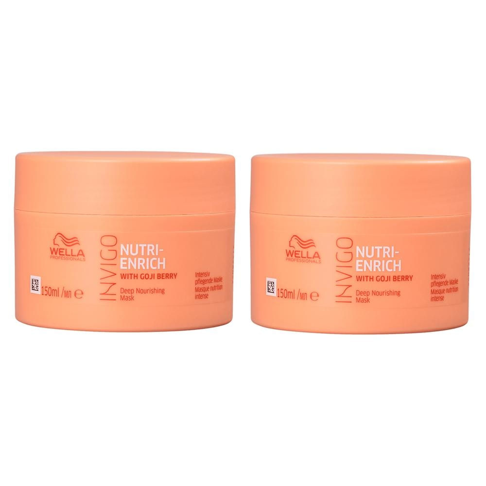 Kit Wella Professionals invigo Nutri Enrich Máscara Nutrição 150ml - 2 Unidades