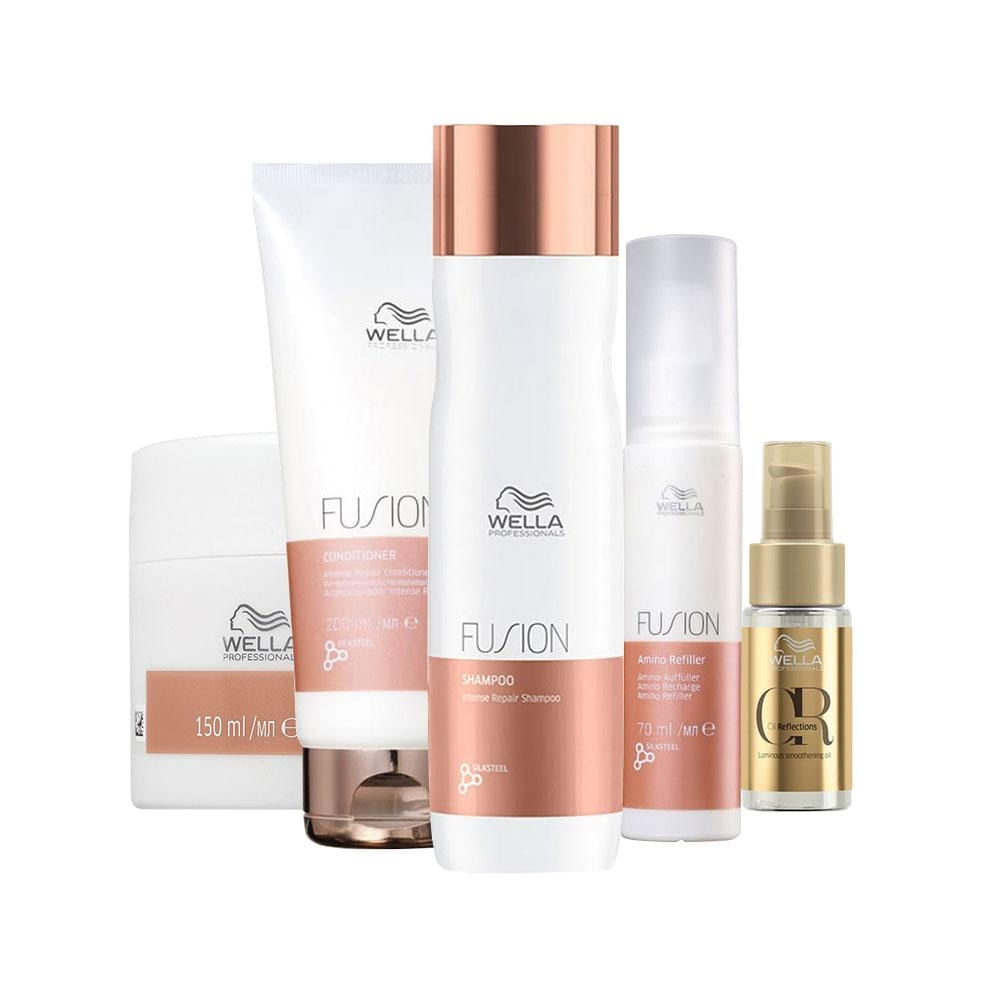 Kit Wella Professionals Fusion Home Care - 5 Produtos