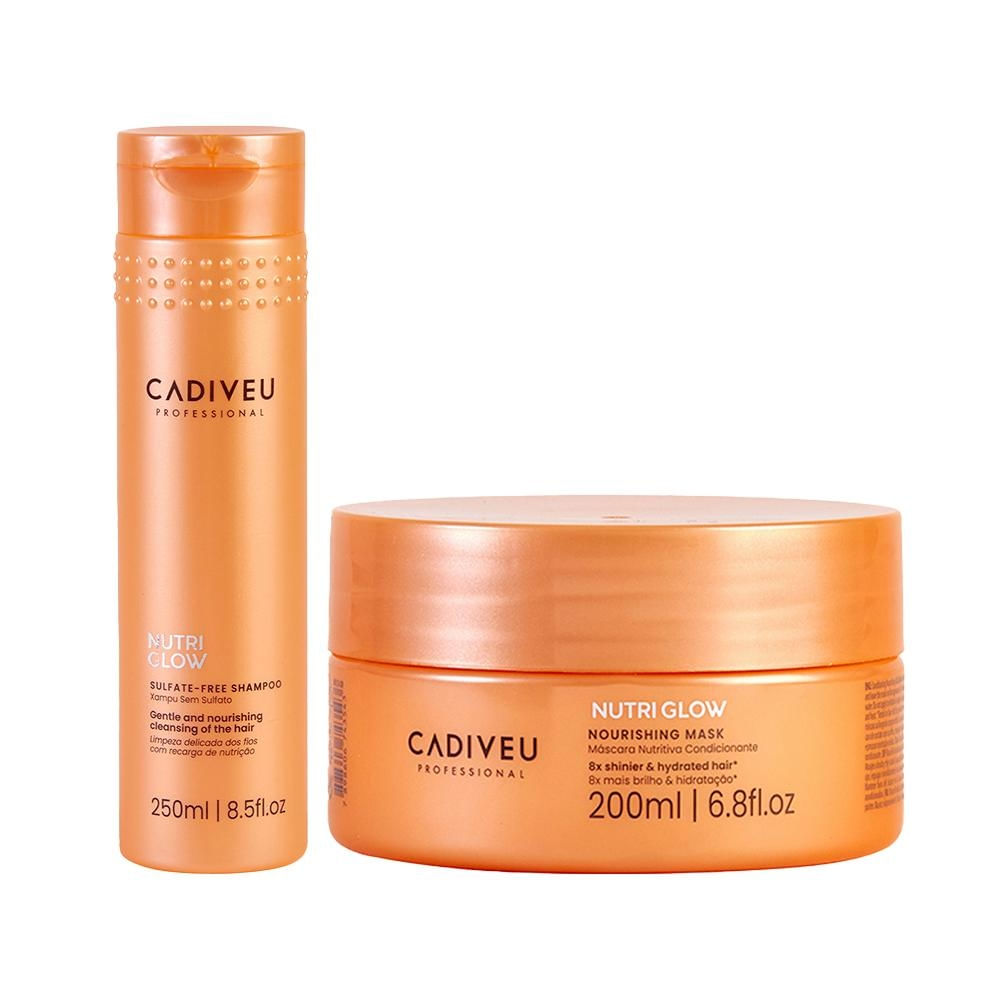 Cadiveu Nutri Glow Shampoo e Máscara Nutritiva