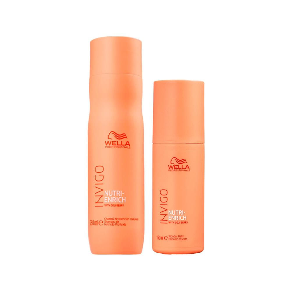 Kit Wella Professionals invigo Enrich - Shampoo e Leave-In