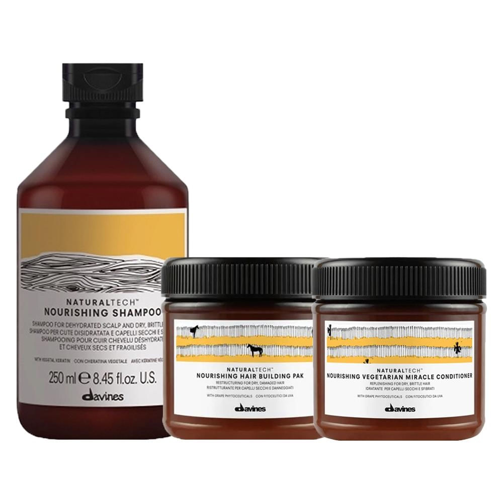 Kit davines Natural Tech Nourishing - Sh e Cond e Másc