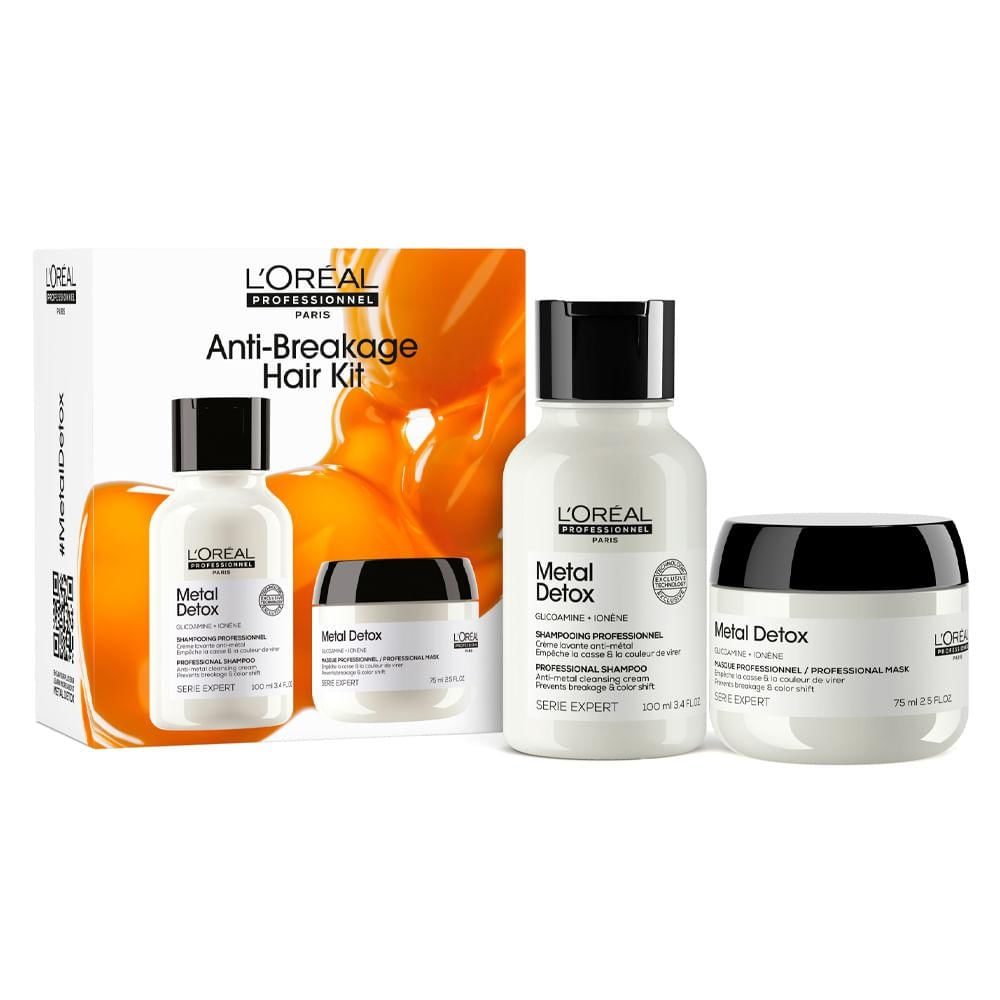 L'Oréal Metal detox Shampoo 100ml e Máscara 75ml