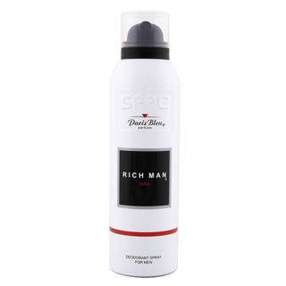 Desodorante Aerossol Masculino Paris Bleu - Rich Man - 200ml Menor preço em Desodorante Aerossol Masculino Paris Bleu - Rich Man - 200ml