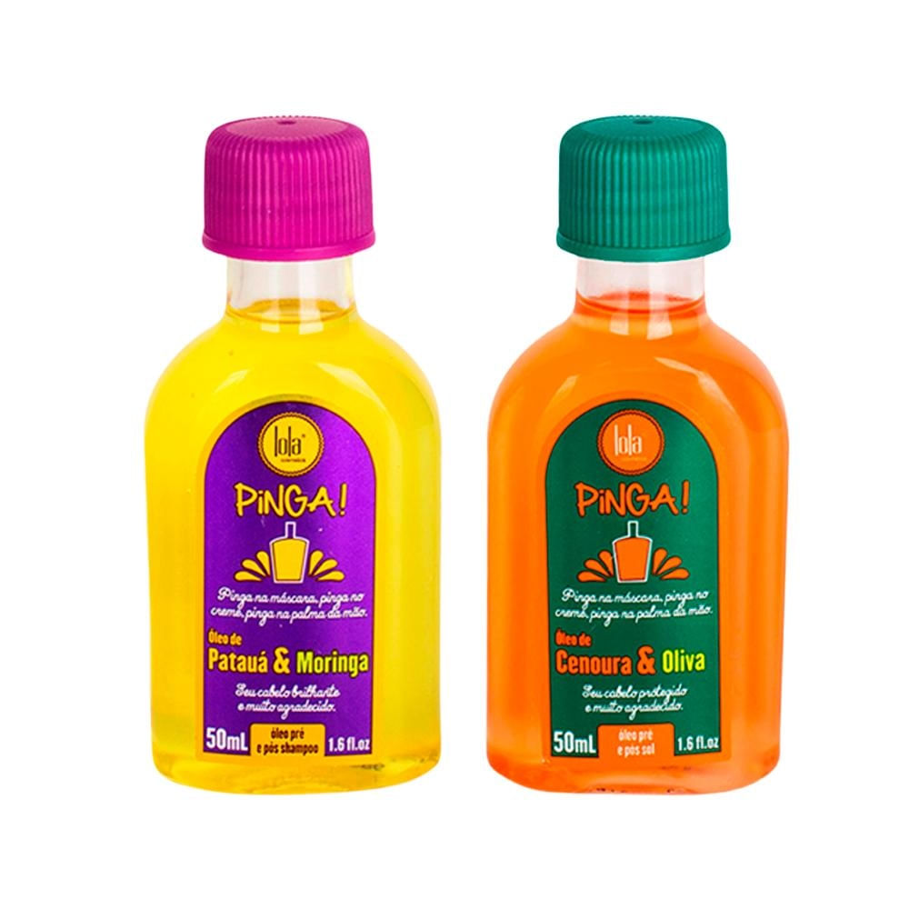 Kit Lola From Rio Óleo Pinga! Patauá/Moringa + Cenoura/Oliva