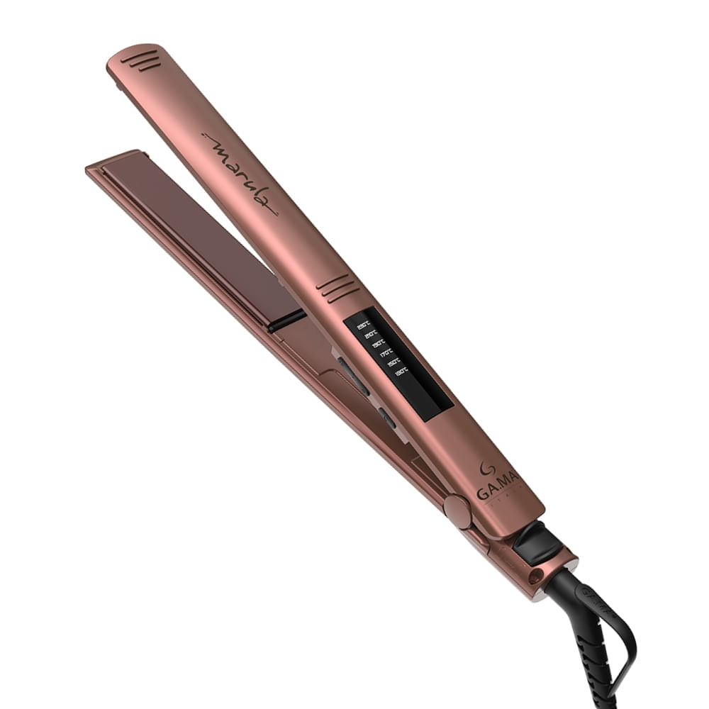 Prancha de Cabelo Gama Elegance Led Marula Bivolt