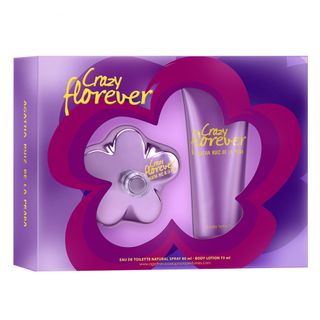 Agatha Ruiz de La Prada Crazy Florever Kit - Eau de Toilette + Loção Corporal Menor preço em Agatha Ruiz de La Prada Crazy Florever Kit - Eau de Toilette + Loção Corporal
