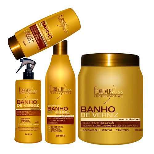 Shampoo Forever Liss Extra Brilho Banho de Verniz - Época Cosméticos