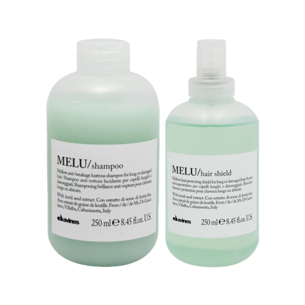Kit Davines Essential Haircare Melu - Sh e Leave-In
