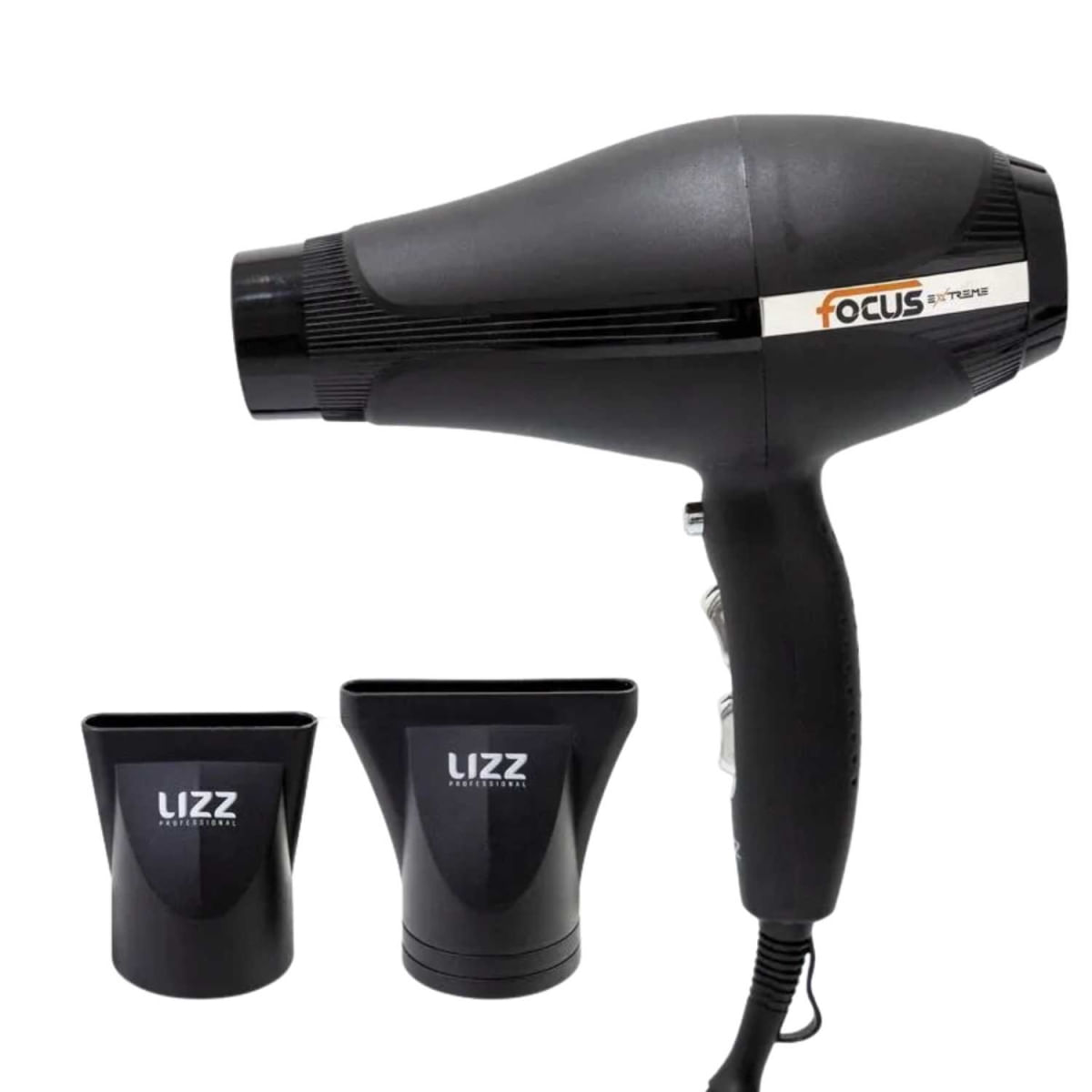 Secador De Cabelo Lizz Profissional Focus Extreme Digital 2400W - 127V