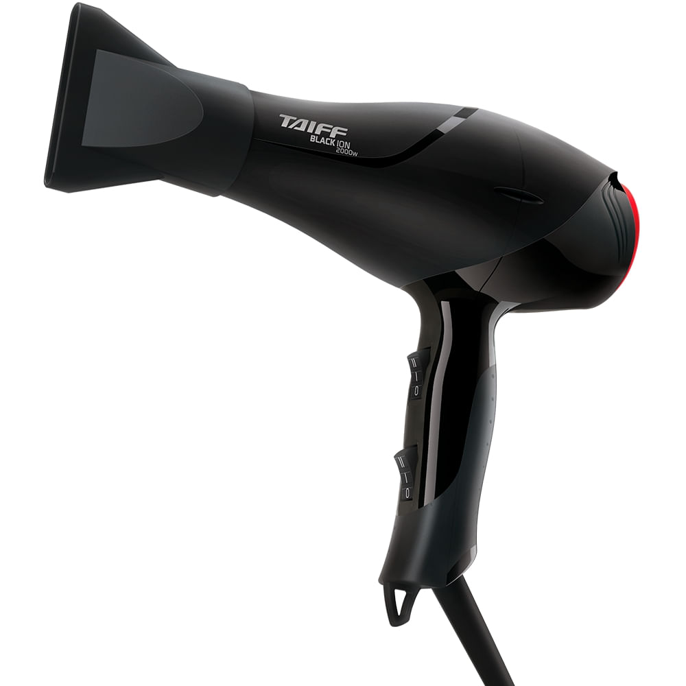 Secador Cabelos Taiff Black Íon 2000W 127V