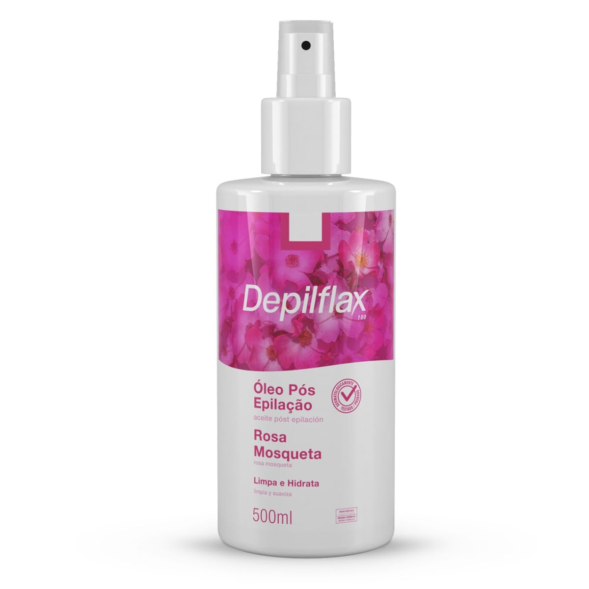 Óleo Corporal Pós Depilação Depilflax 500Ml