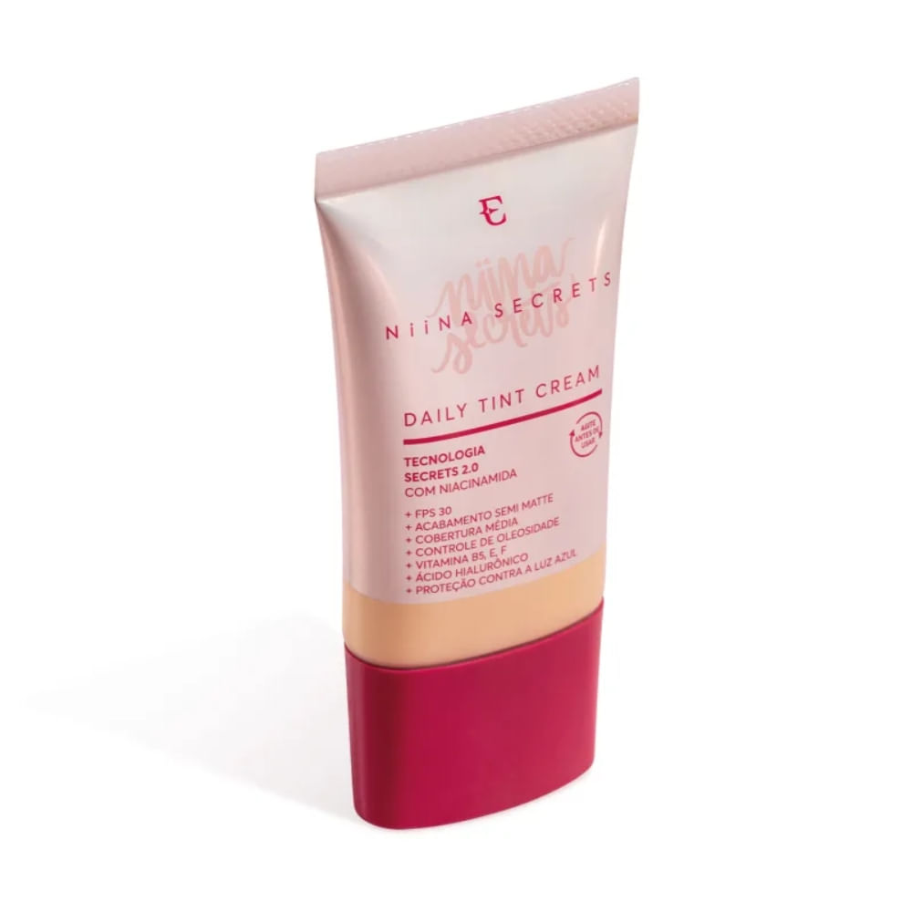 Base Líquida Daily Tint Cream Niina Secrets Cor 03 25Ml