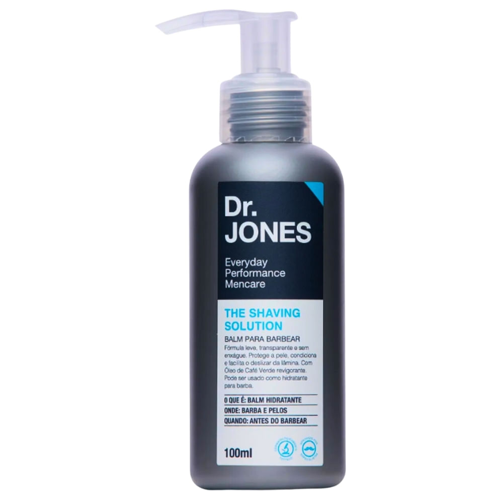 Balm Para Barbear Dr Jones The Shaving Solut 100Ml