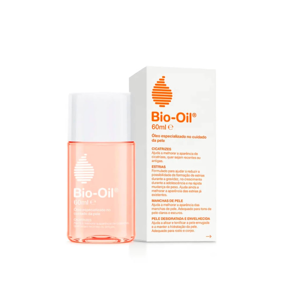 Óleo Corporal Bio-Oil Antiestrias E Cicatrizante 60Ml