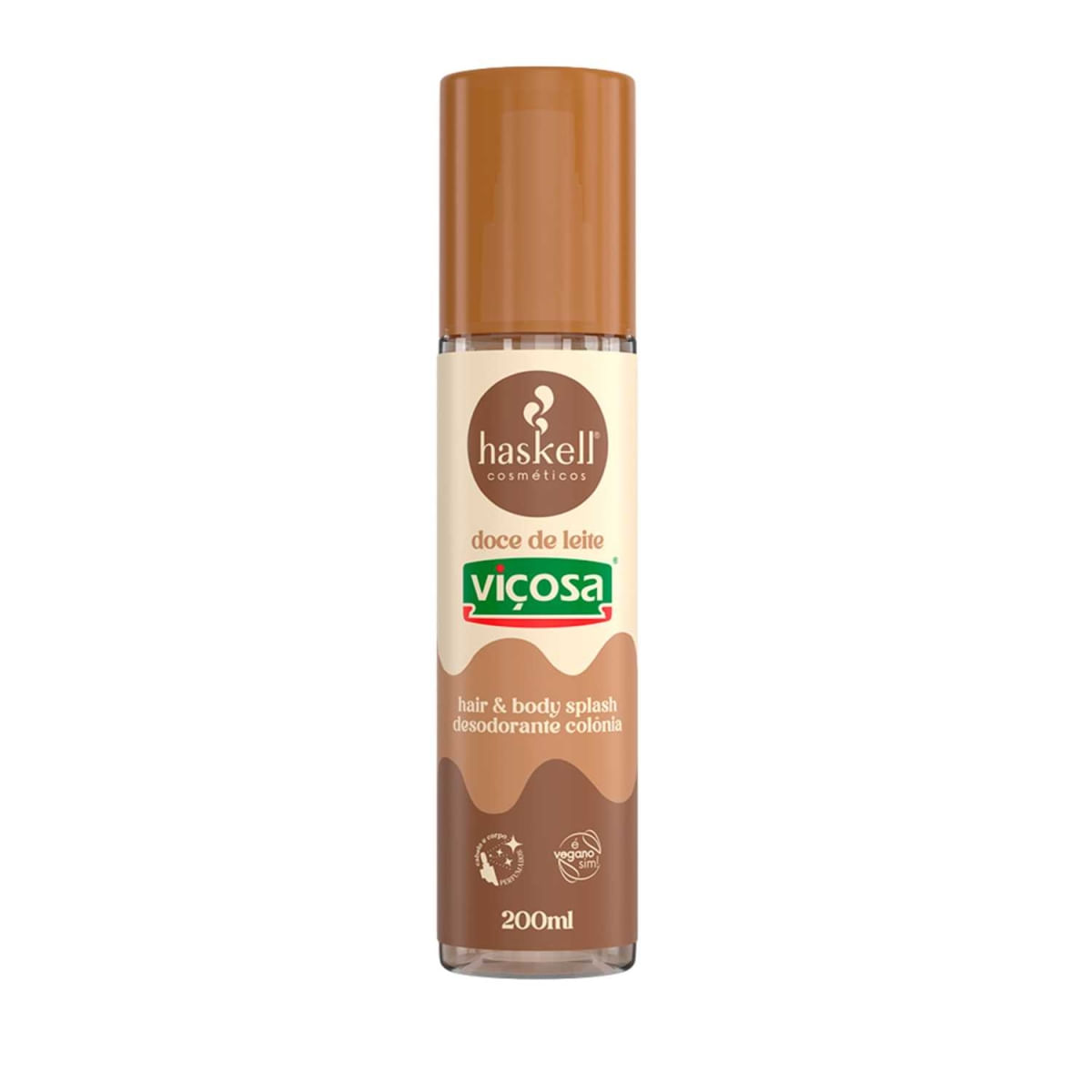 Hair & Body Splash Haskell Doce De Leite Viçosa 200Ml