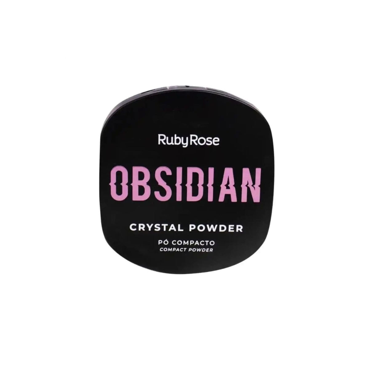 Ruby Rose Obsidian Pó Compacto Crystal Powder PC04