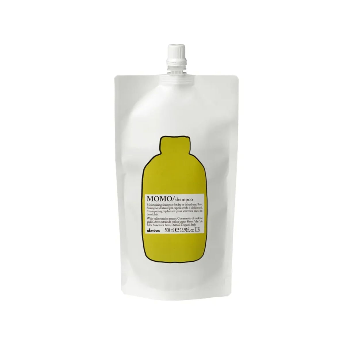 A melhor oferta de: Davines Momo Shampoo 500ml (REFIL) | Época