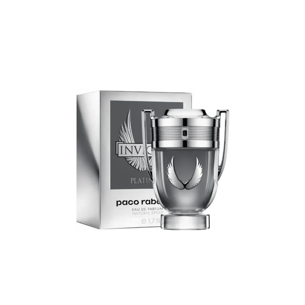 Invictus Platinum Rabanne Eau de Parfum - Perfume Masculino